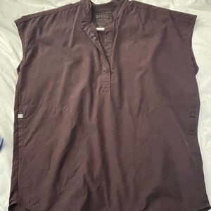 Brown Figs Scrub Top (Rafaela)